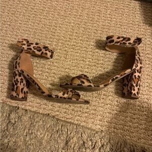 Animal Print Heels